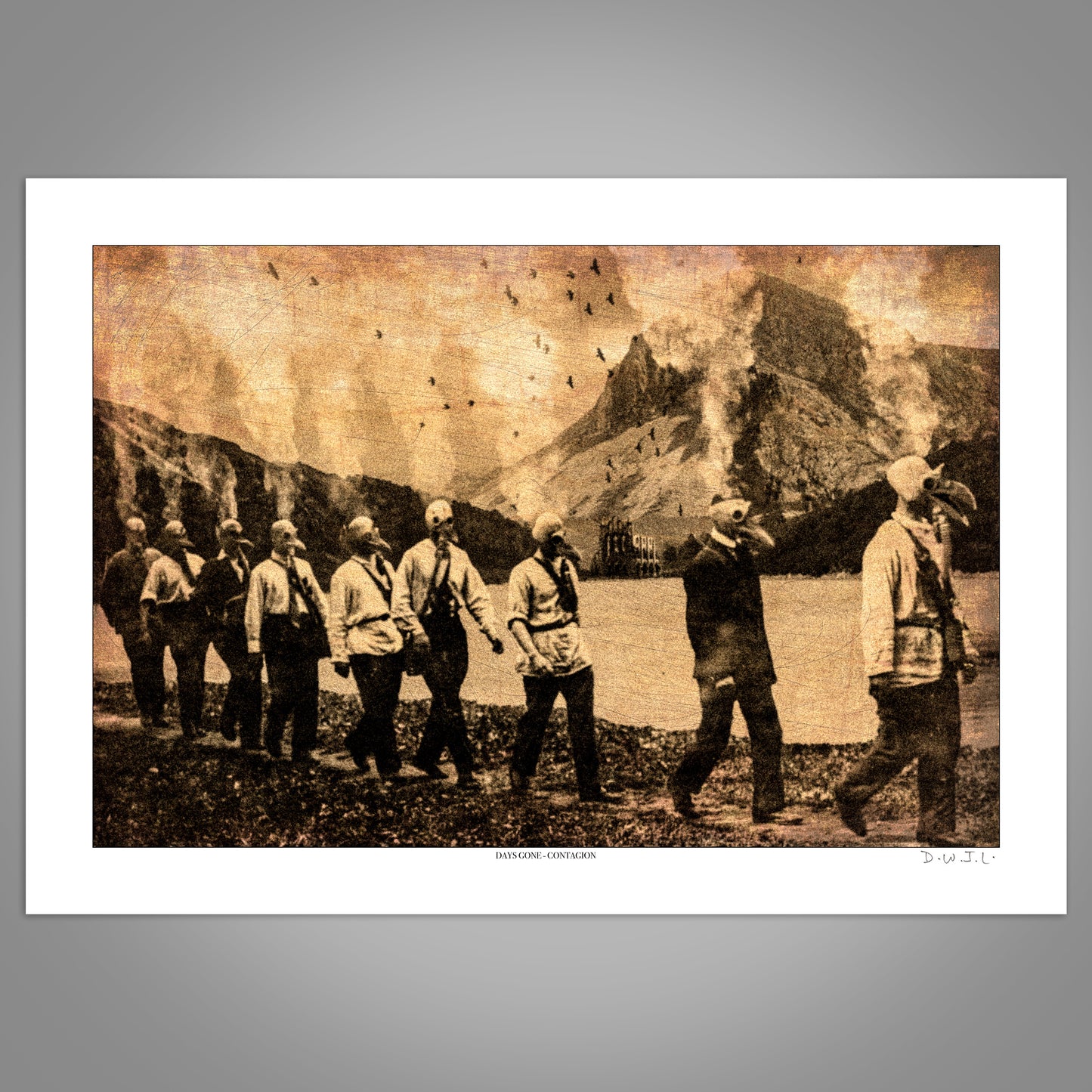 Contagion - Signed Art Giclée Print