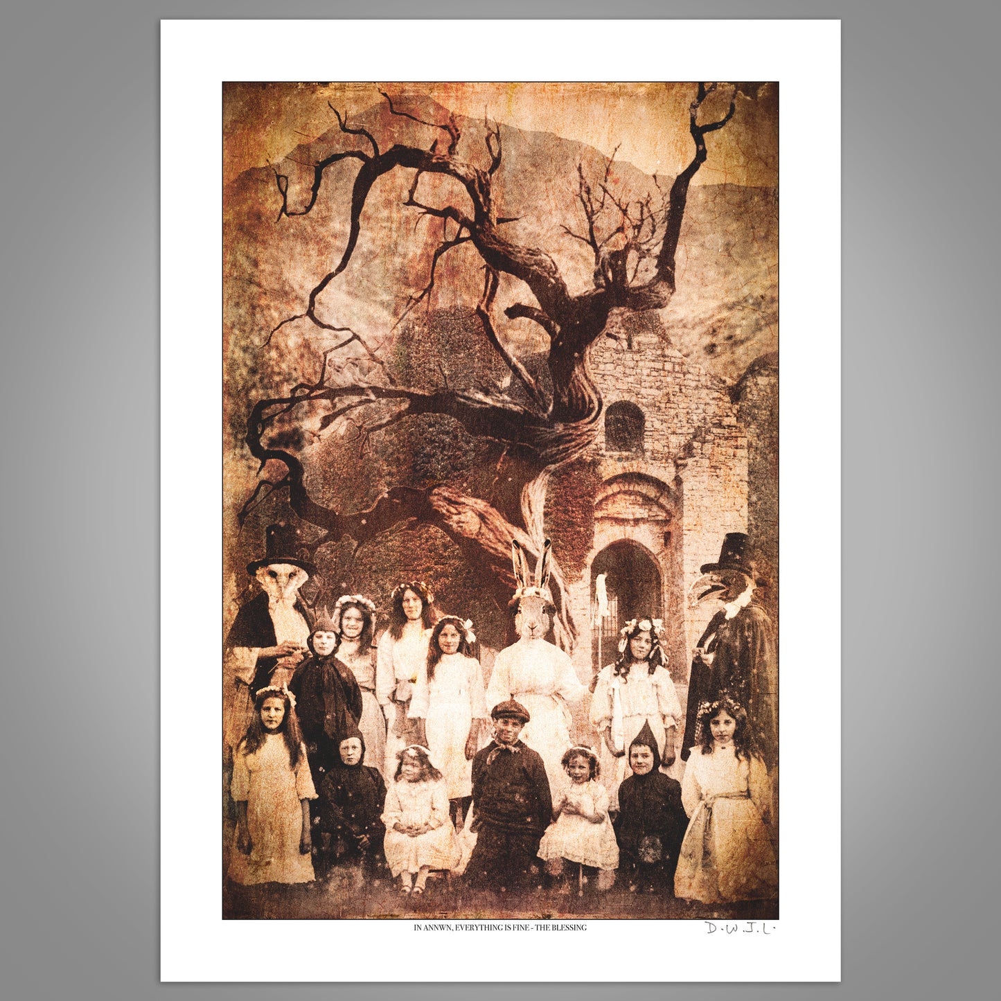 In Annwn, Everything Is Fine - The Blessing - Signed Art Giclée Print