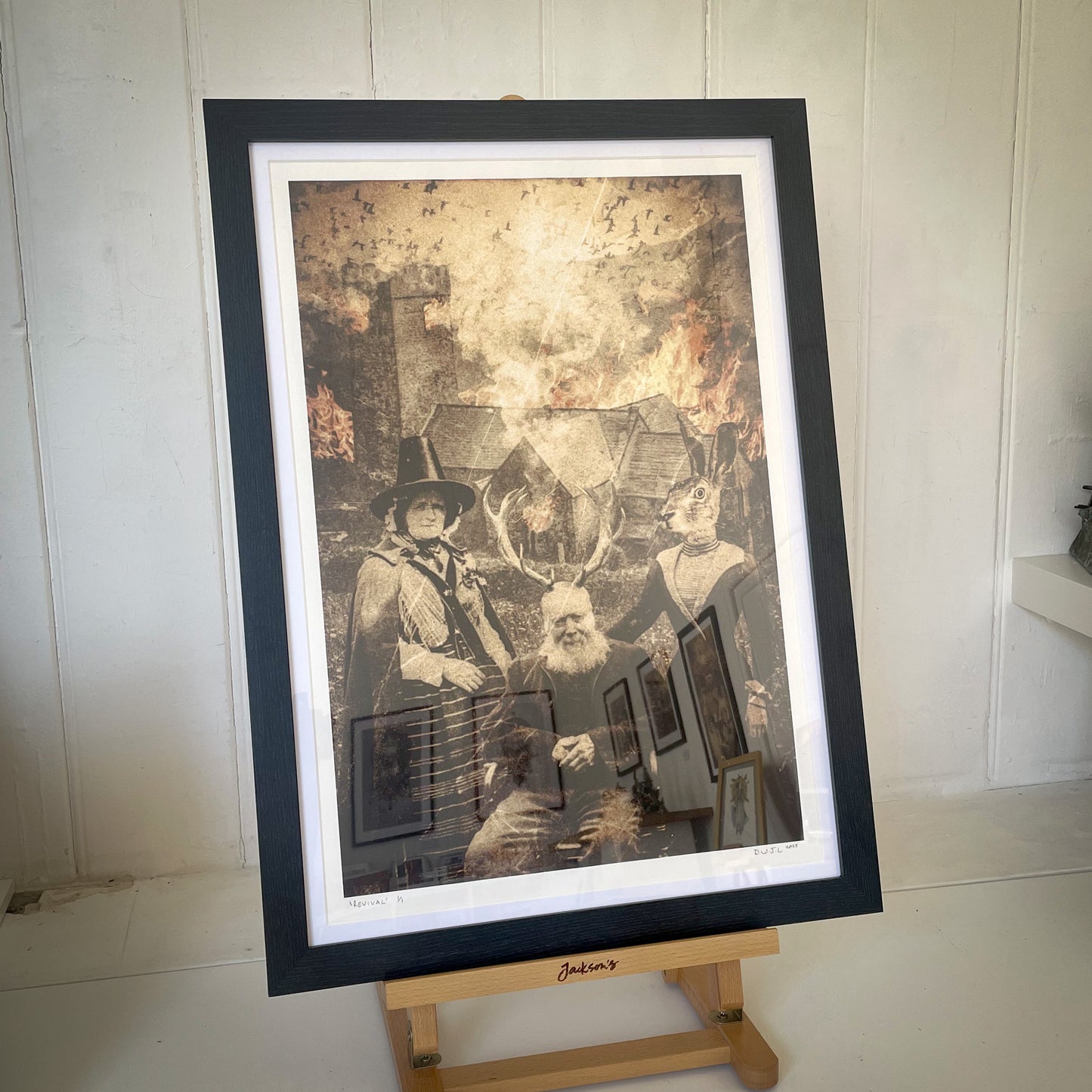 In Annwn, Everything Is Fine - Revival - Original 1/1 Framed Digital Artwork