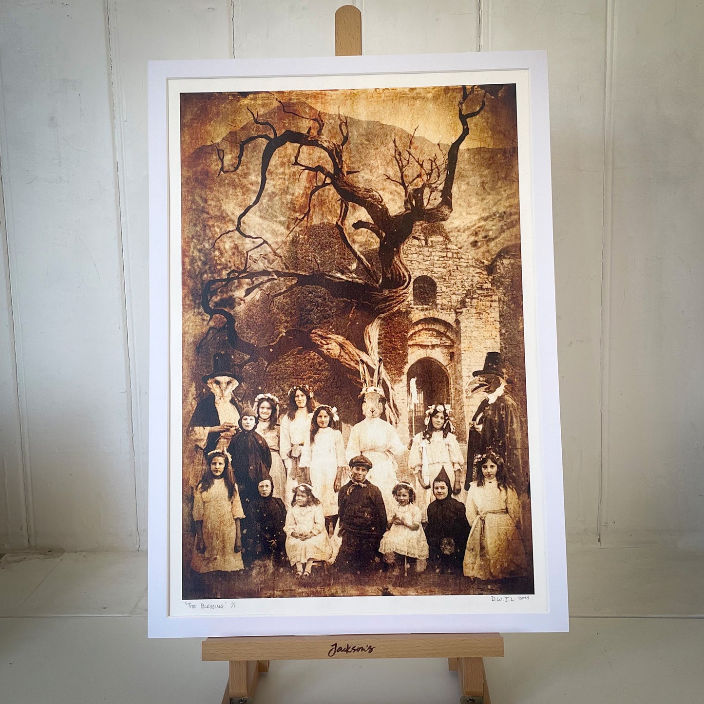In Annwn, Everything Is Fine - The Blessing - Original 1/1 Digital Artwork
