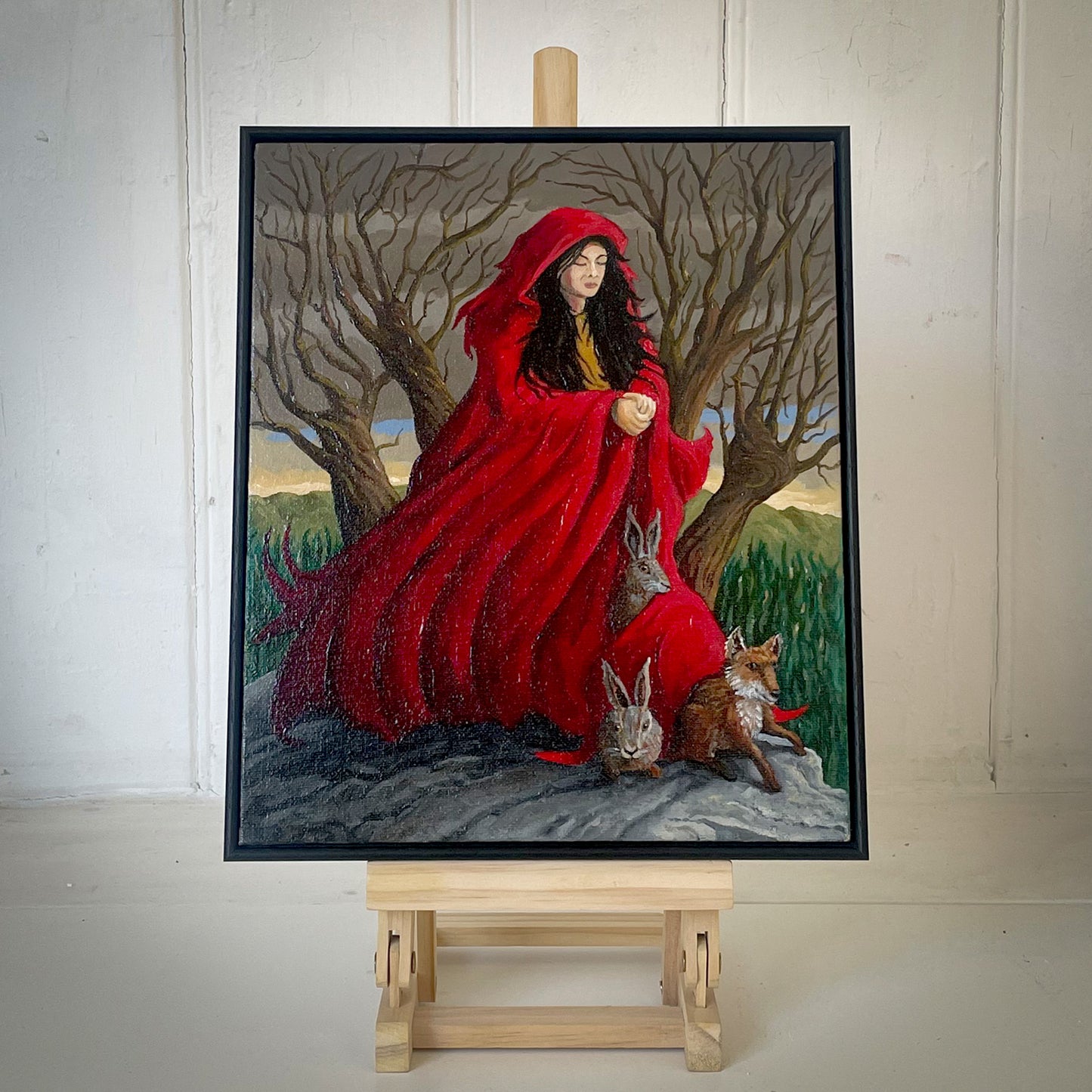 Melangell's Cloak - Original Oil Painting
