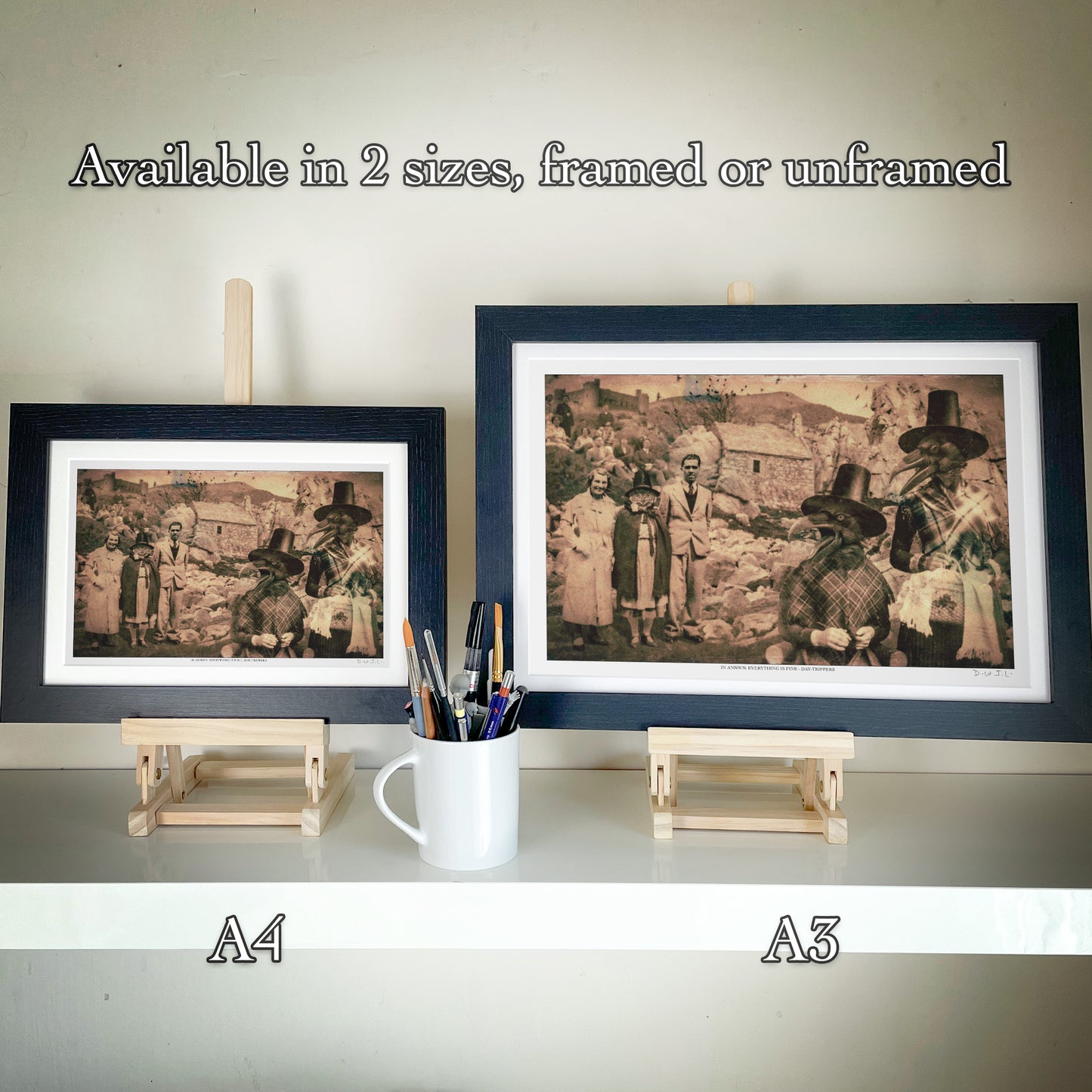 In Annwn, Everything Is Fine - Day-Trippers - Signed Art Giclée Print