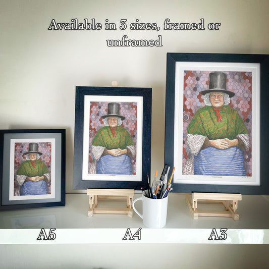 The Quiltmaker - Hand Signed Giclée Art Print