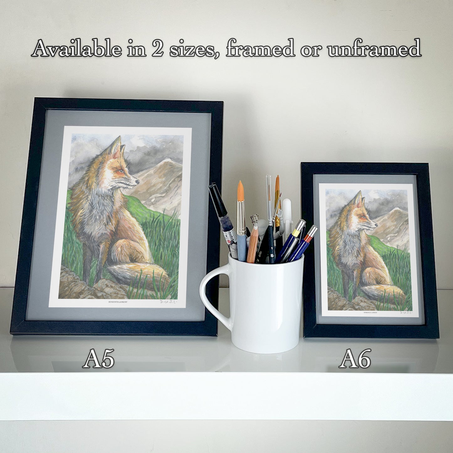 Einion's Lament - Hand Signed Art Print