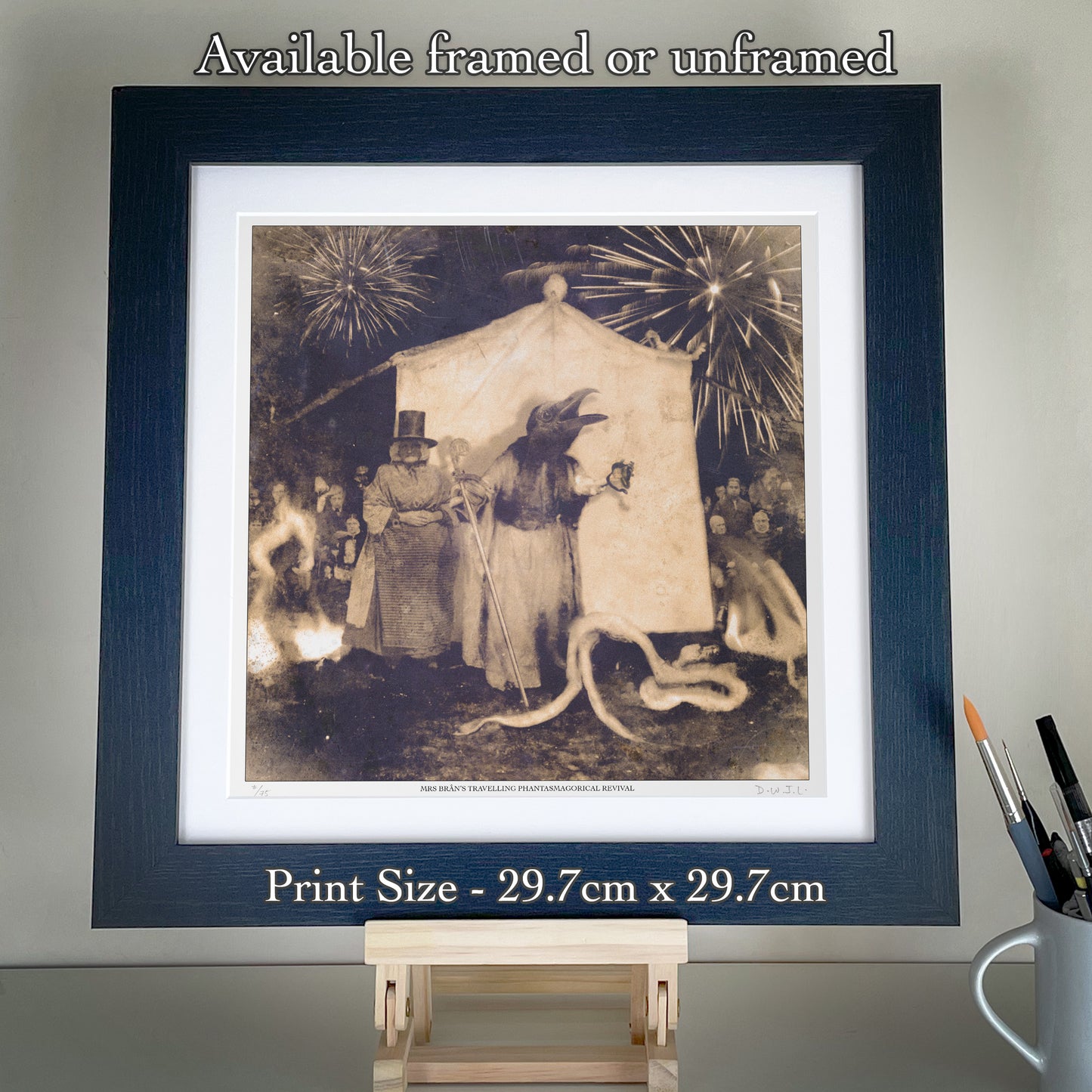 Mrs Brân’s Travellin' Phantasmagorical Revival Show - Limited Edition Giclée Print