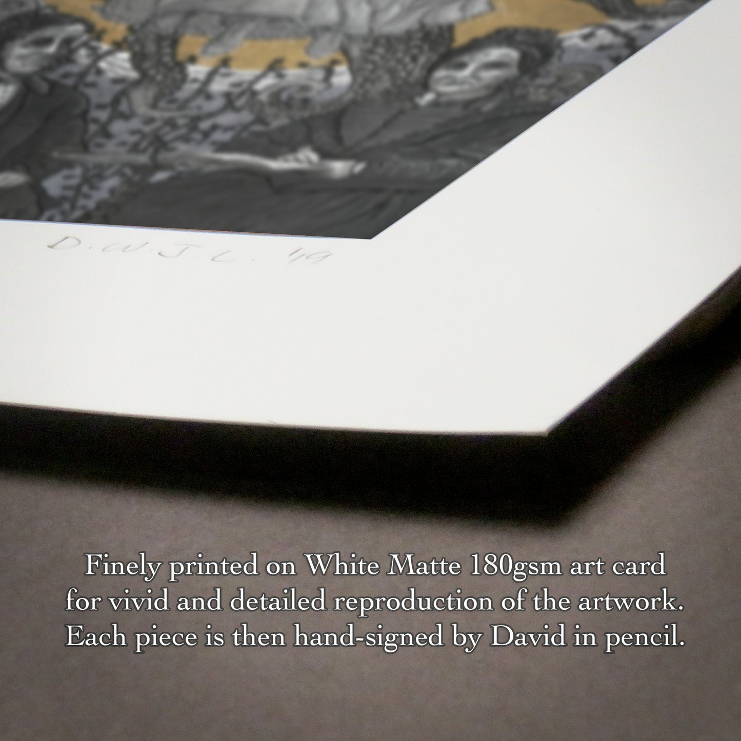 Einion's Lament - Hand Signed Art Print