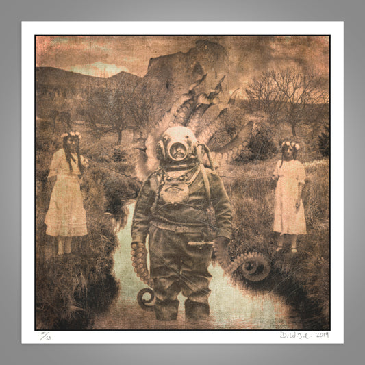 In Annwn, Everything Is Fine - Afanc - Limited Edition Giclée Print