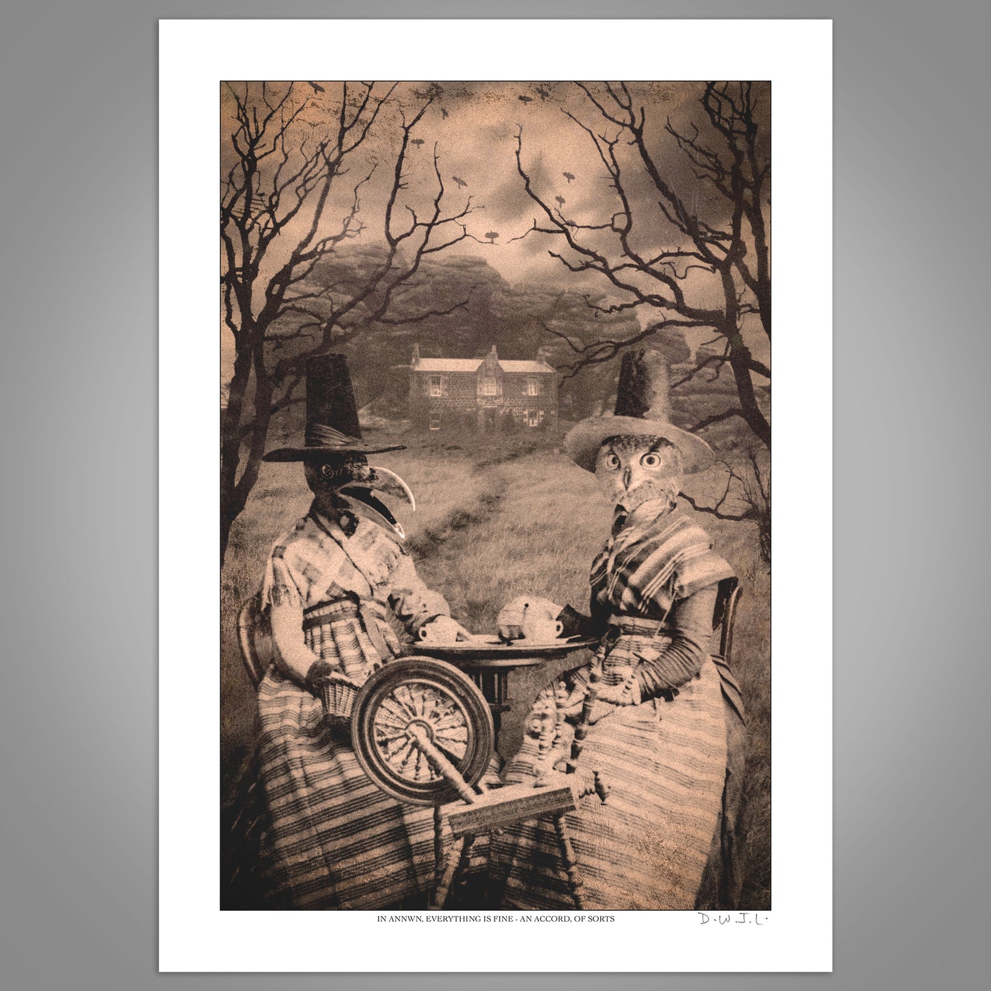 In Annwn, Everything Is Fine - An Accord, Of Sorts - Signed Art Giclée Print