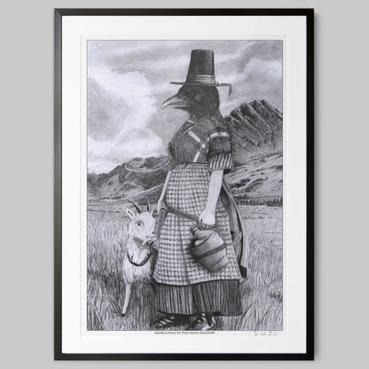 Badb Catha In The High Meadow - Hand Signed Giclée Art Print