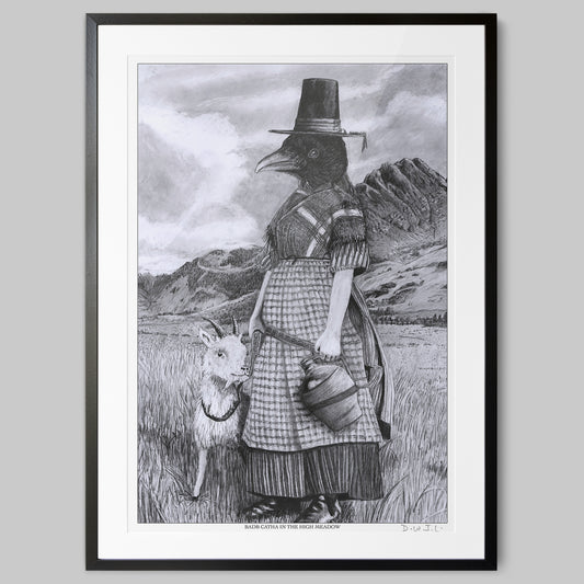 Badb Catha In The High Meadow - Hand Signed Giclée Art Print