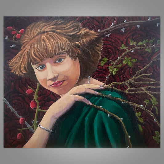 Blodeuwedd - Original Oil Painting