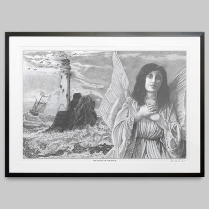 The Angel Of The Rock - Hand Signed Giclée Art Print