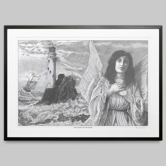 The Angel Of The Rock - Hand Signed Giclée Art Print