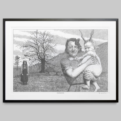 Changeling - Hand Signed Giclée Art Print