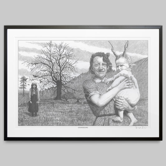 Changeling - Hand Signed Giclée Art Print