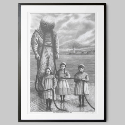 The Daily Catch (Strange Fish) - Hand Signed Giclée Art Print
