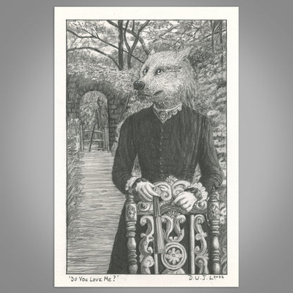 Do You Love Me? - Original Pencil Artwork