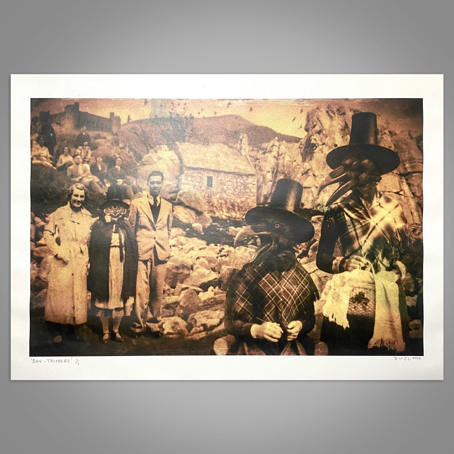 In Annwn, Everything Is Fine - Day-Trippers - Original 1/1 Digital Artwork