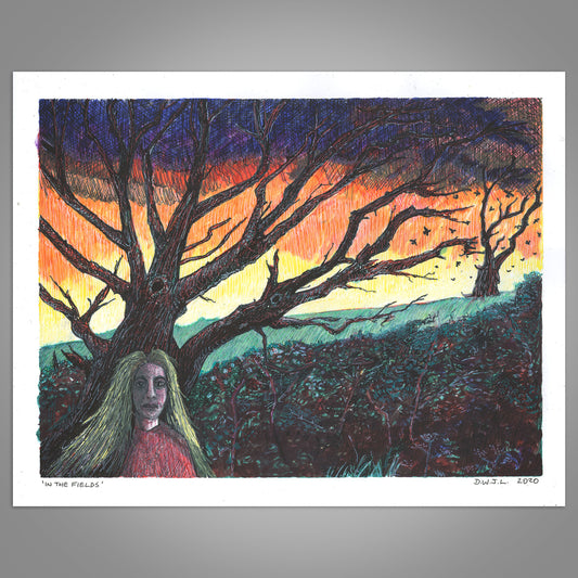 In The Fields - Original Mixed Media Artwork