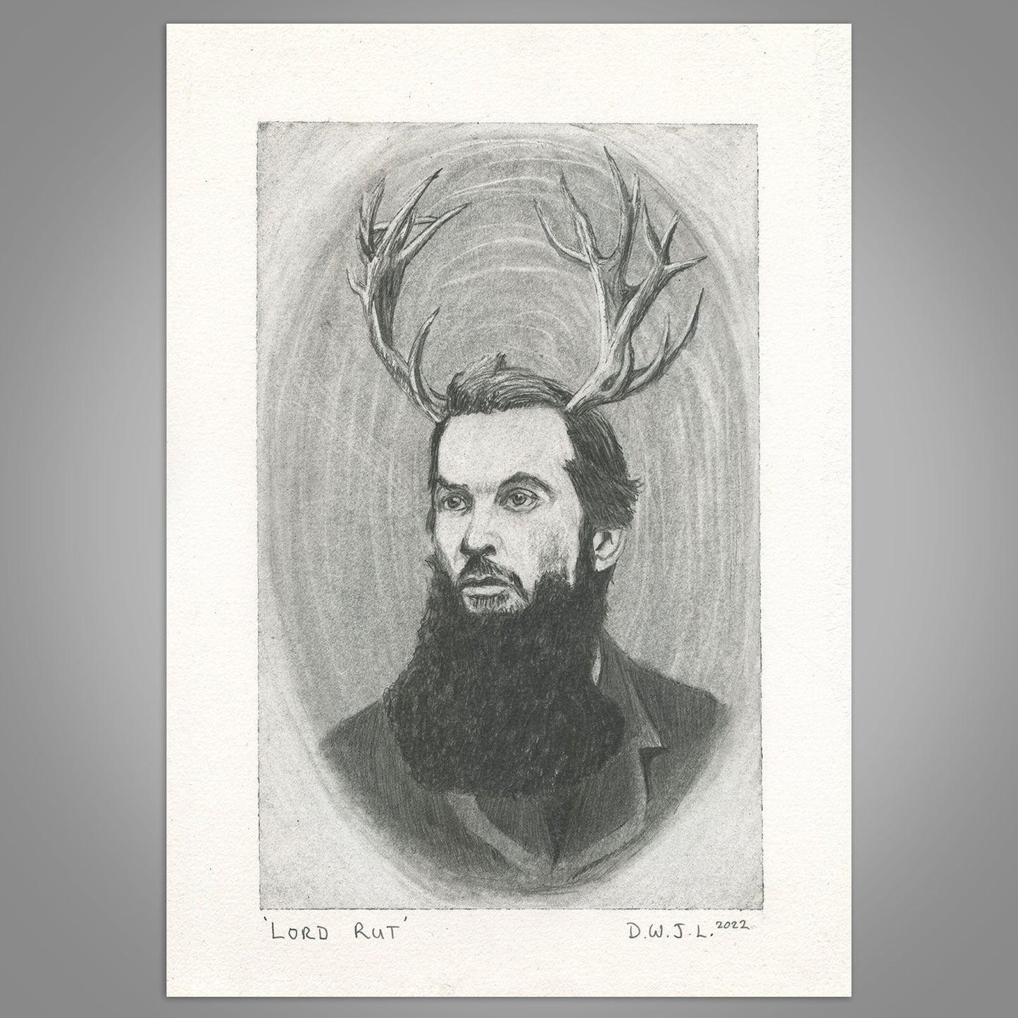Lord Rut - Original Pencil Artwork