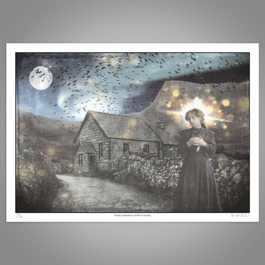 Mary's Sermon, Egryn Chapel - Limited Edition Giclée Print