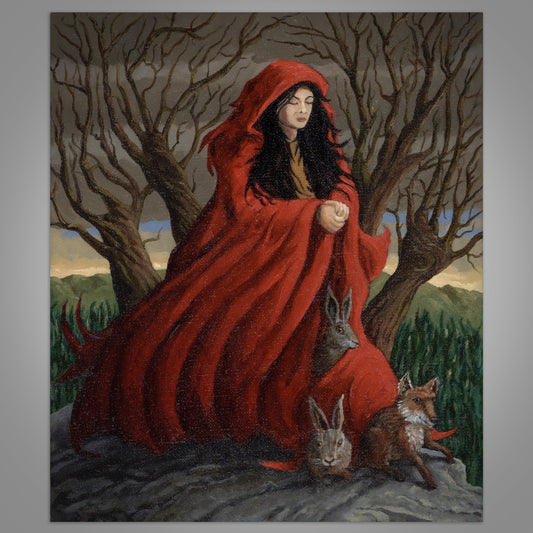 Melangell's Cloak - Original Oil Painting