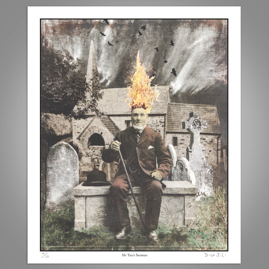 Days Gone - Mr Tan's Sermon - Limited Edition Giclée Print
