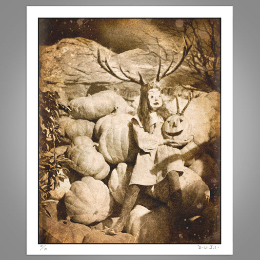 In Annwn, Everything Is Fine - The Queen Of The Harvest - Limited Edition Giclée Print