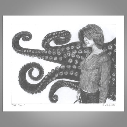 The Call - Original Pencil Artwork