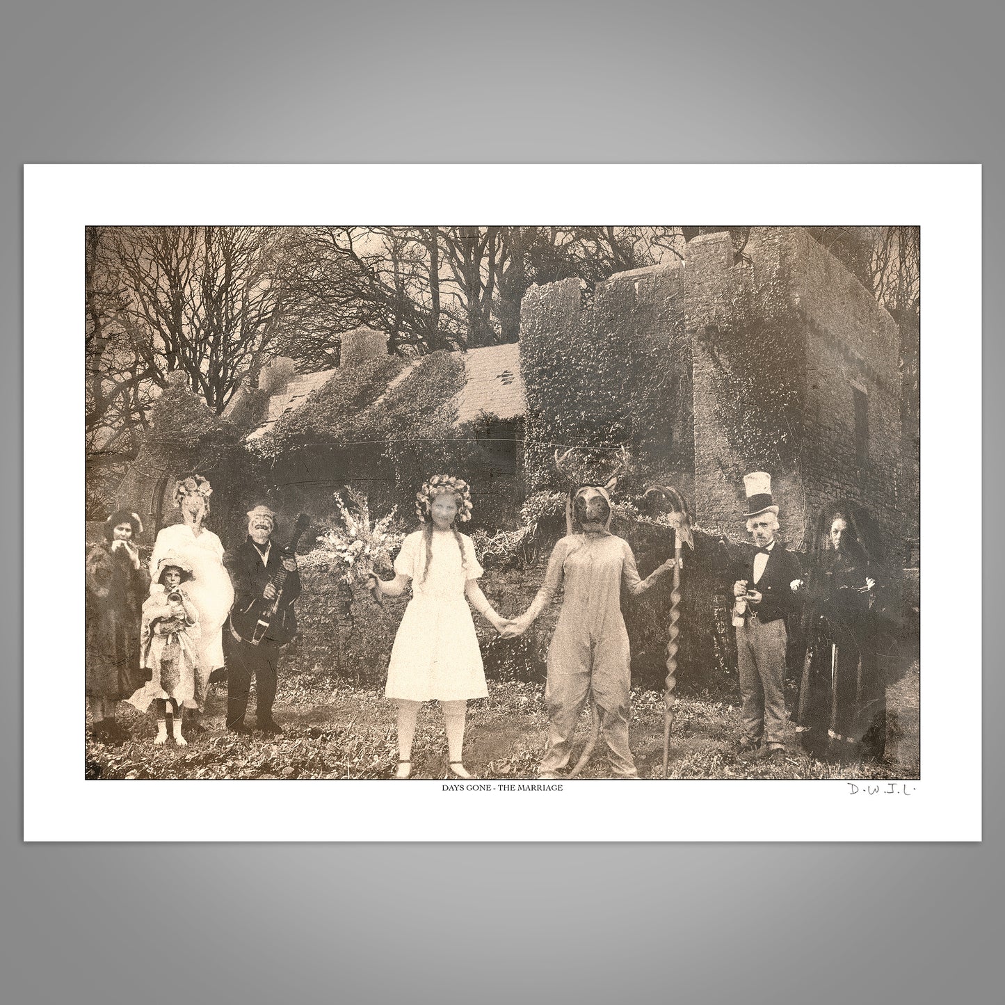 Days Gone - The Marriage - Signed Art Giclée Print