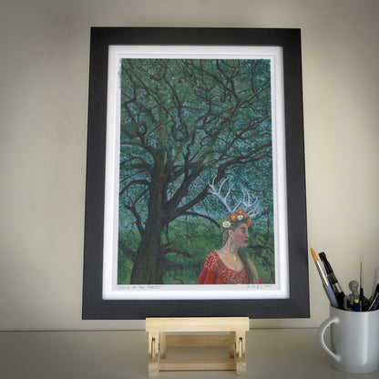 Child Of The Forest - Original Oil Painting