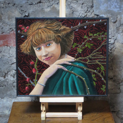 Blodeuwedd - Original Oil Painting