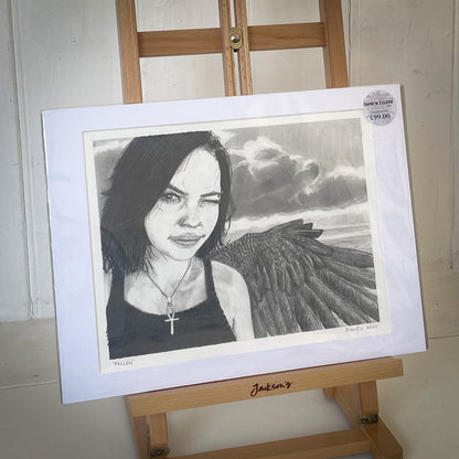 Fallen - Original Pencil Artwork