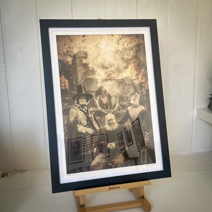 In Annwn, Everything Is Fine - Revival - Original 1/1 Framed Digital Artwork