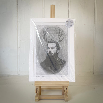 Lord Rut - Original Pencil Artwork