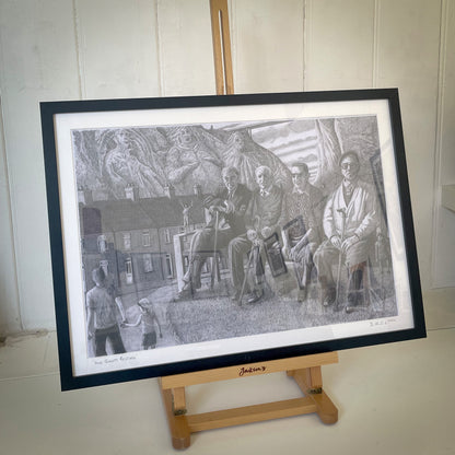 Old Giants Resting - Original Framed Art Work