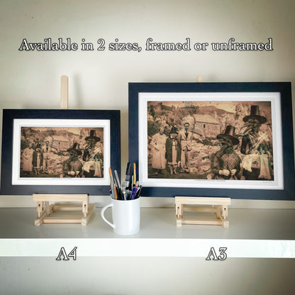 In Annwn, Everything Is Fine - Day-Trippers - Signed Art Giclée Print
