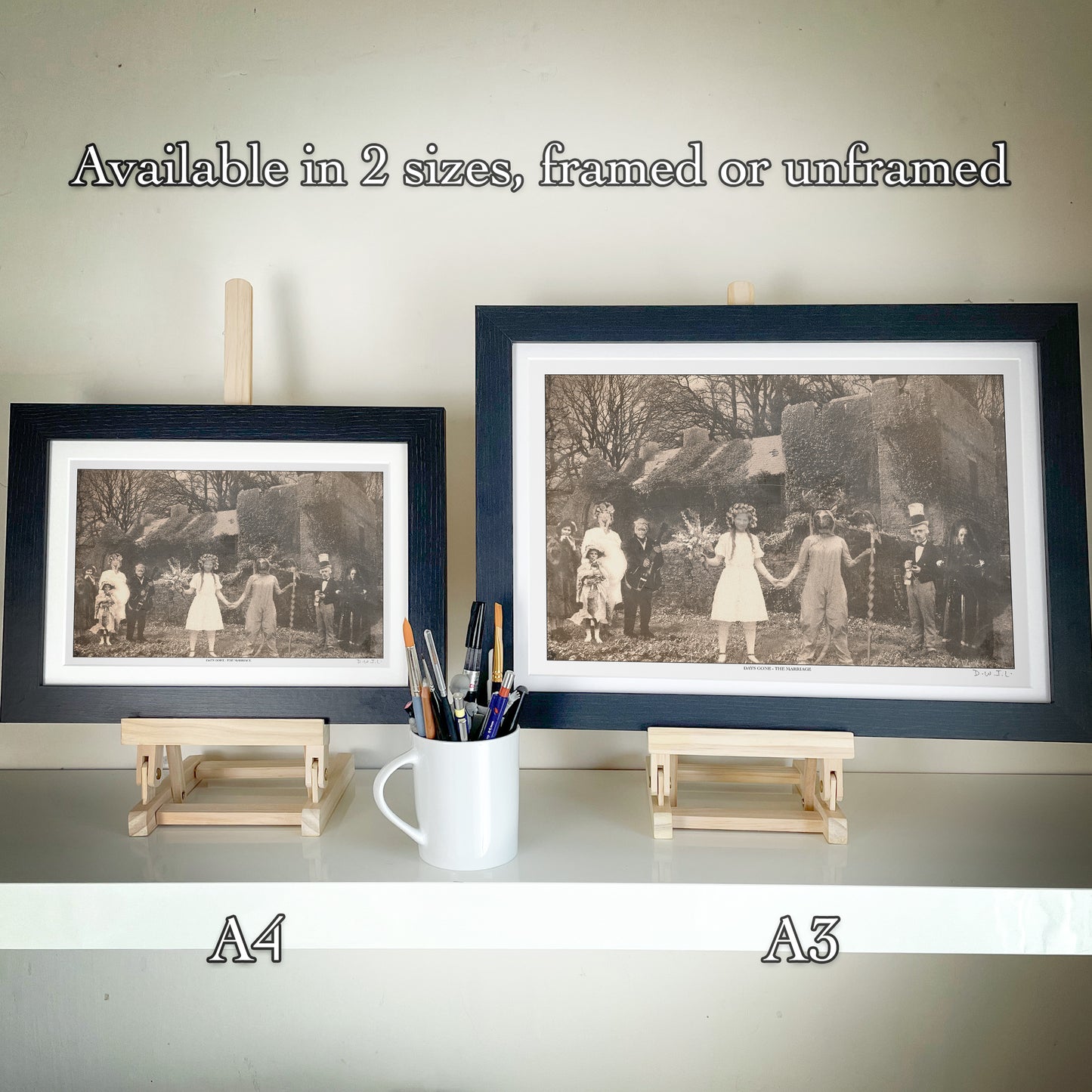 Days Gone - The Marriage - Signed Art Giclée Print