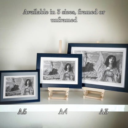 The Angel Of The Rock - Hand Signed Giclée Art Print