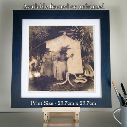 Mrs Brân’s Travellin' Phantasmagorical Revival Show - Limited Edition Giclée Print