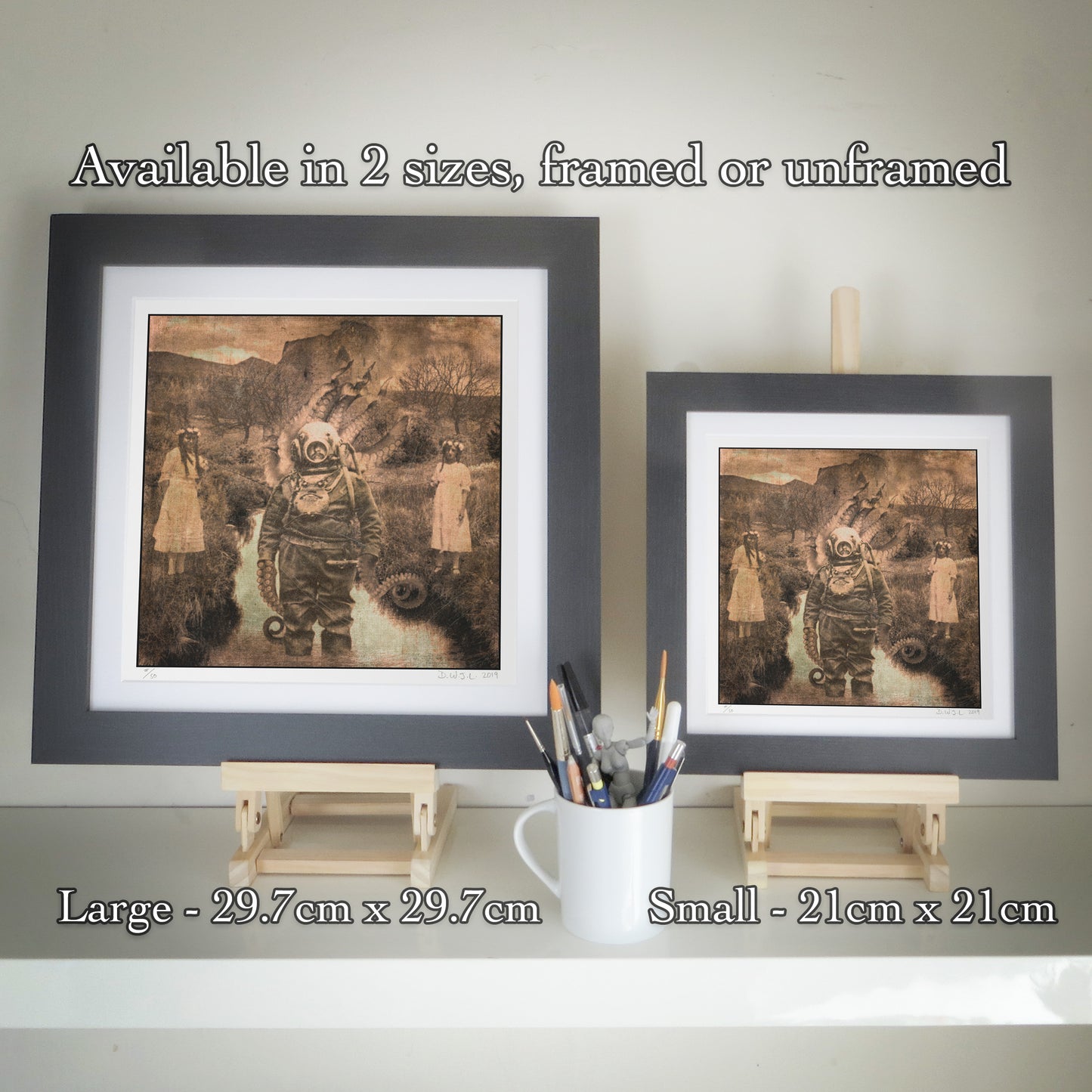 In Annwn, Everything Is Fine - Afanc - Limited Edition Giclée Print