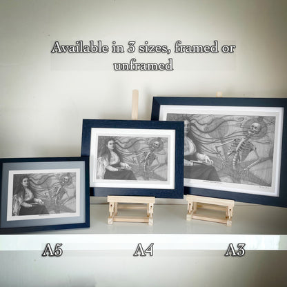 Thinking About You Fondly - Hand Signed Giclée Art Print