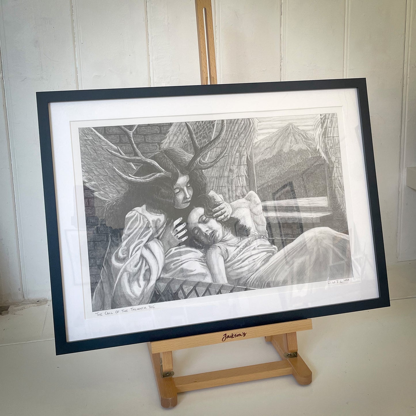 The Call Of The Tylwyth Teg - Original Framed Art Work