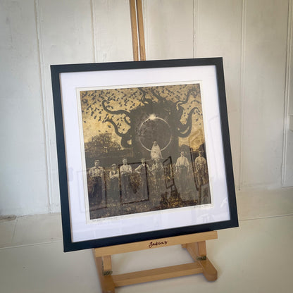 The Day Of Opening - Original 1/1 Framed Digital Artwork